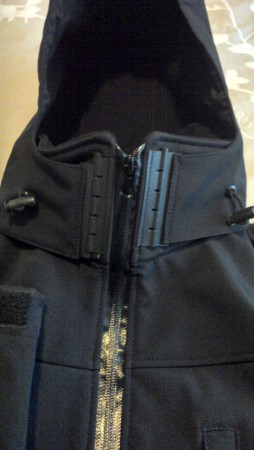 Chaqueta the north face soft shell cierre termico cuello de goma. 27.500